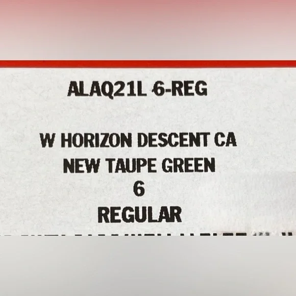 The North Face Womens Horizon Descent Capri Green Size 6 NWT - Picture 11 of 11